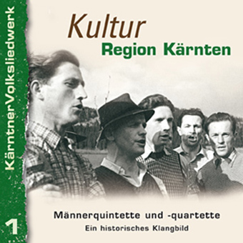 DRCD-0601 Kulturregion Kärnten "Männerquintette und -quartette"