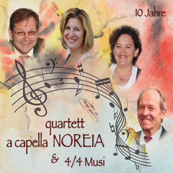 DRCD-1403 quartett a capella NOREIA "10 Jahre"