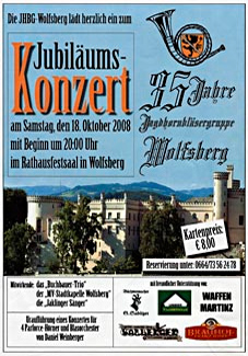 35 Jahre Jagdhornbläsergruppe Wolfesberg